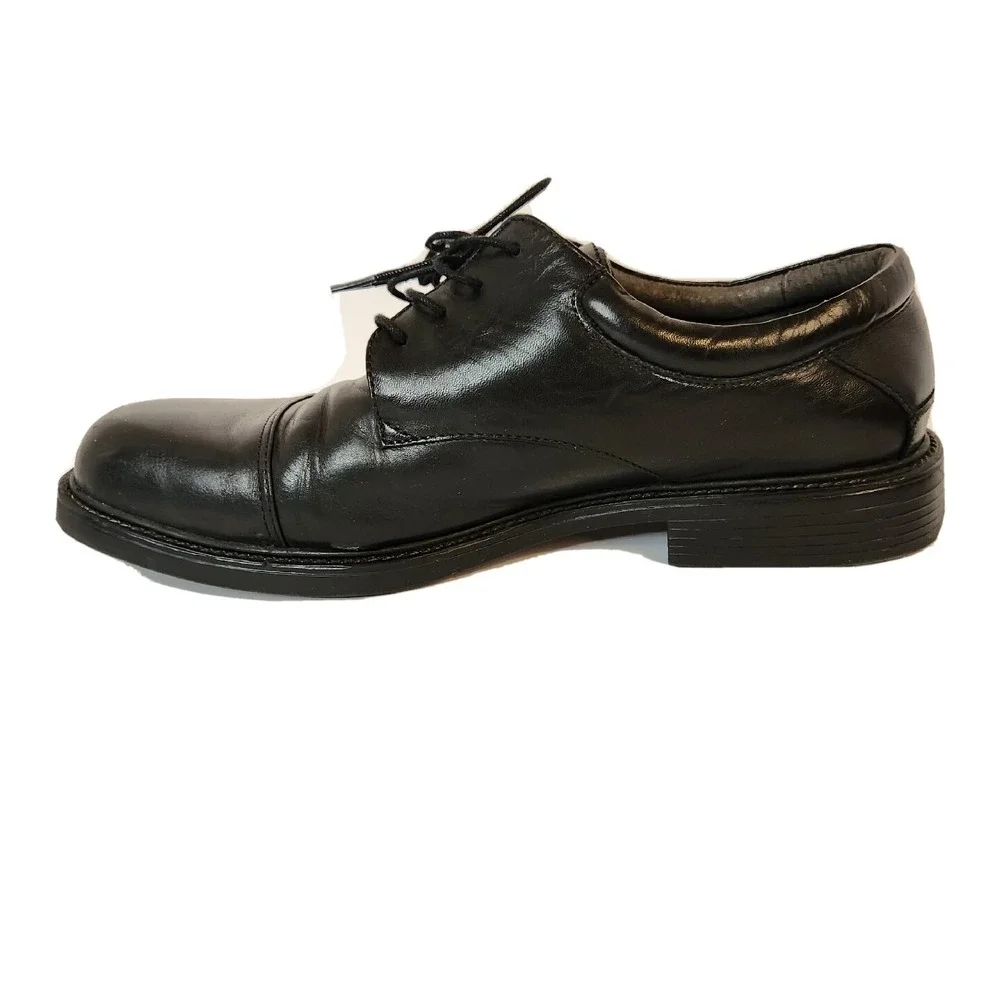 Nunn Bush Comfort Gel Harper Dress‎ Shoes US Size Mens 9.5W Black Loafer Shoes